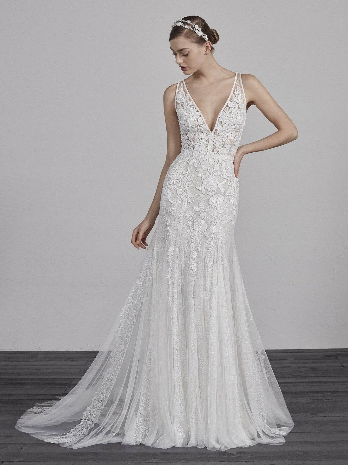 Estampa From Pronovias Season 2019 Wedding Dress - Biamonde