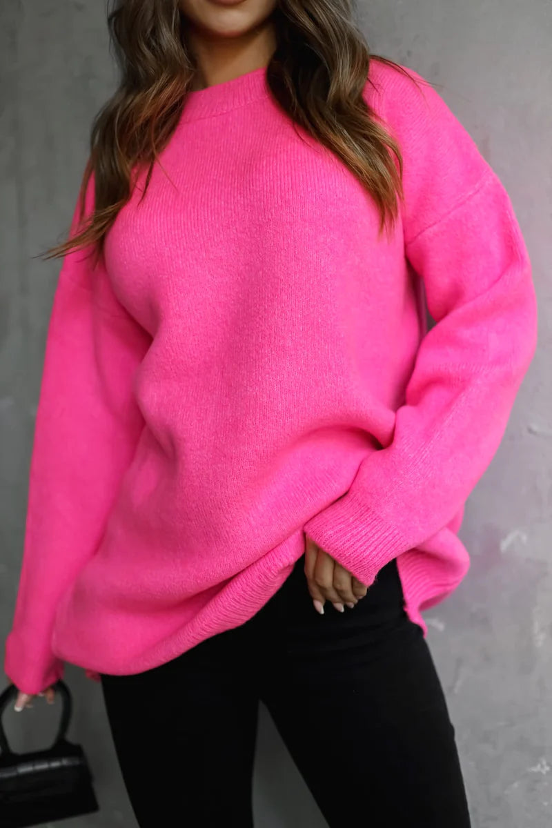 Thick Smooth COZY Pink Sweater