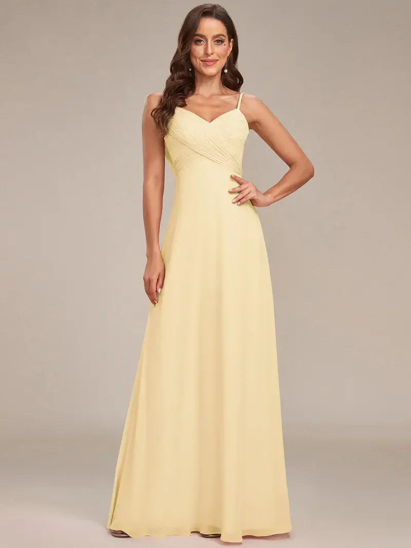 Elegant Sleeveless A-Line Evening Dress for Formal Occasions