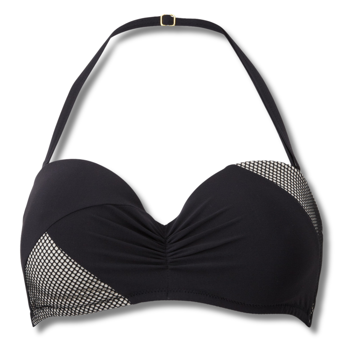 Lepel Helena Black Bandeau Bikini Top