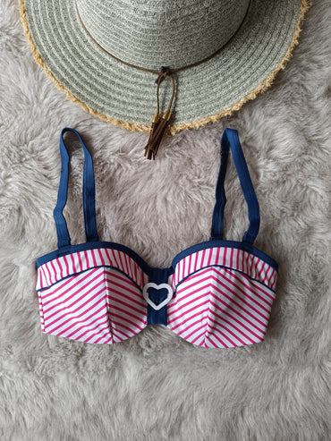 Cleo By Panache Lucille Bandeau Strawberry Top. - Biamonde