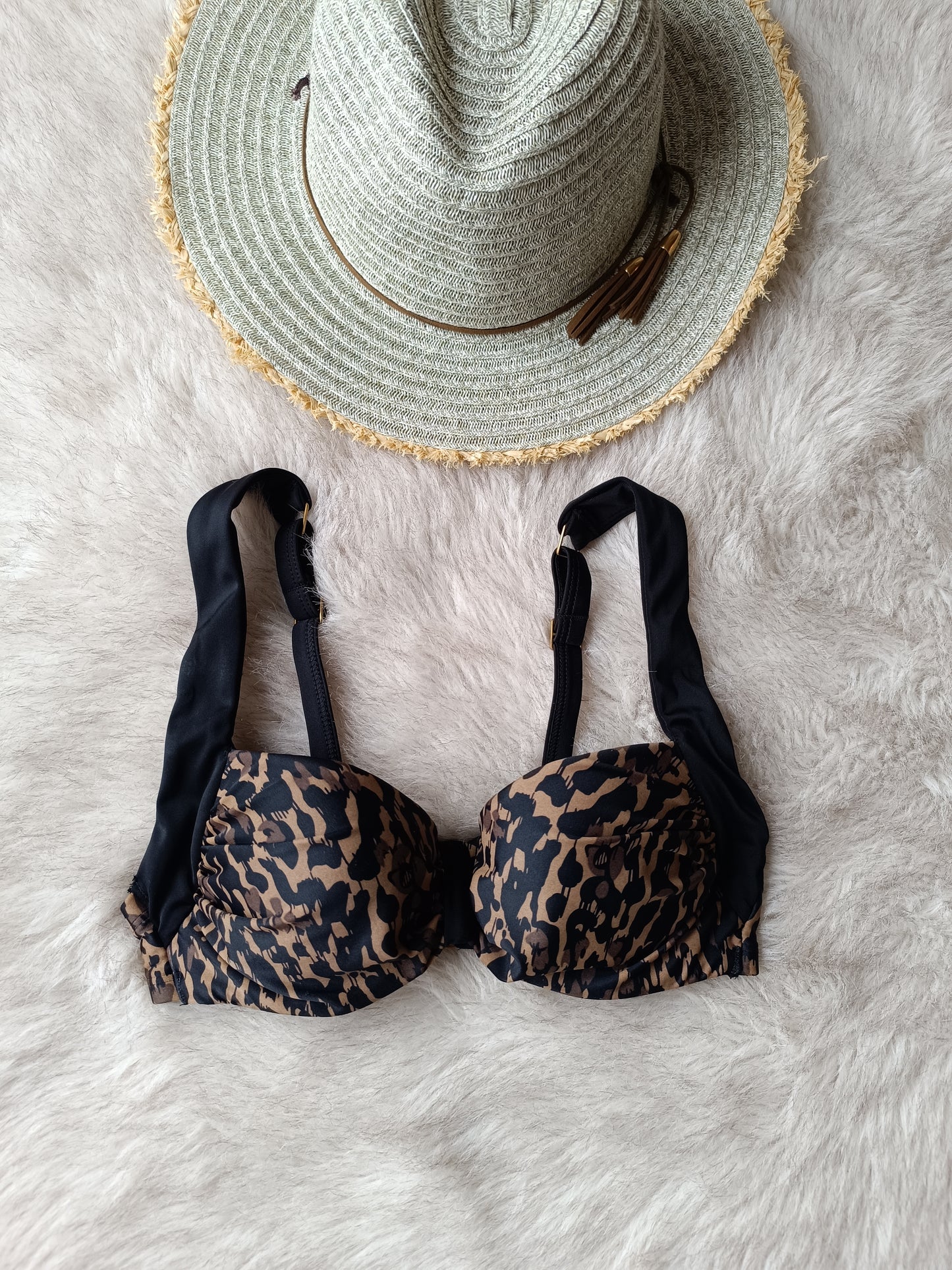 Panache Savannah Underwire Bikini Top Animal Print