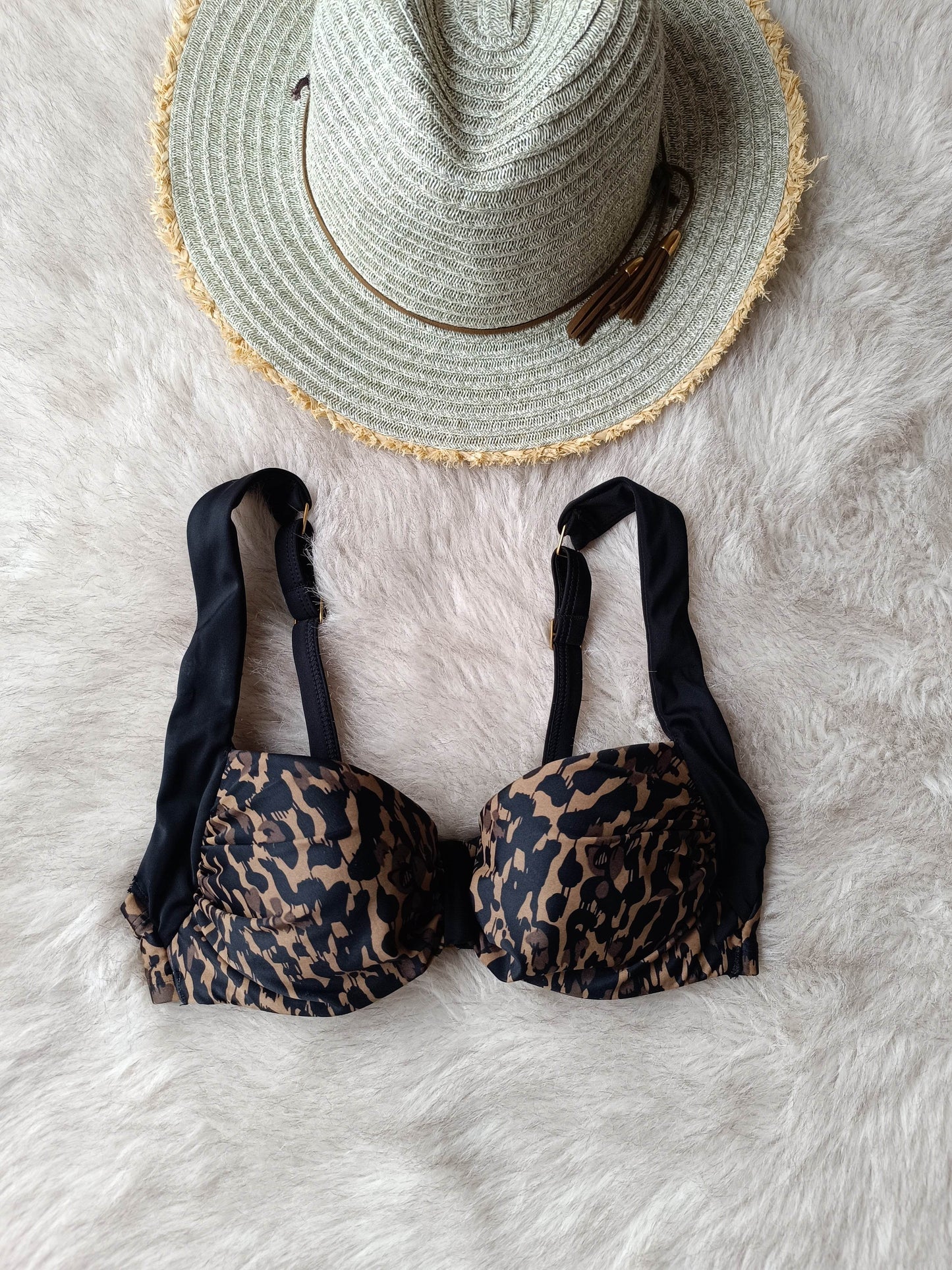 Panache Savannah Underwire Bikini Top Animal Print - Biamonde