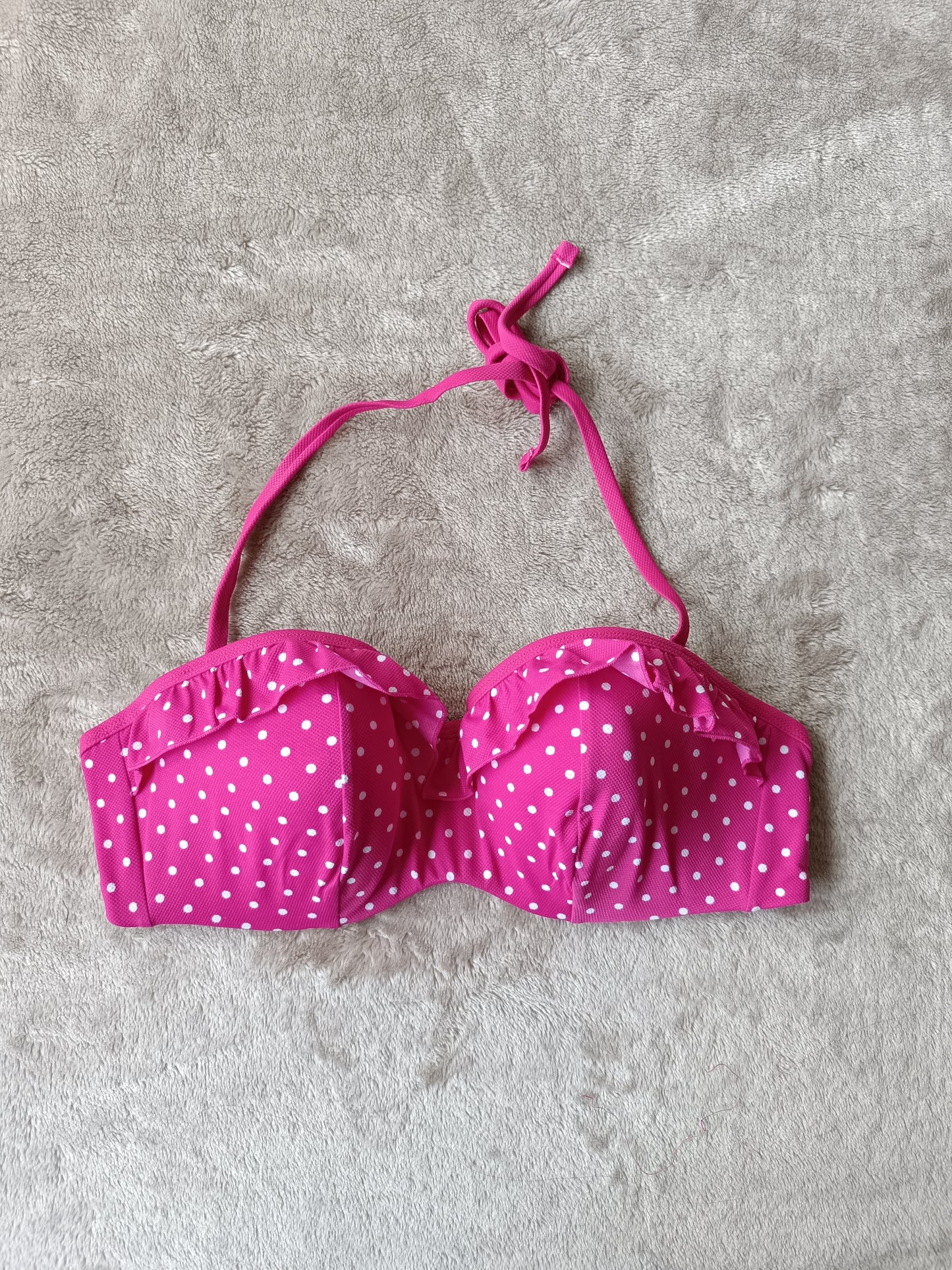 Panache Cleo Betty Bandeau Bikini Bra Pink