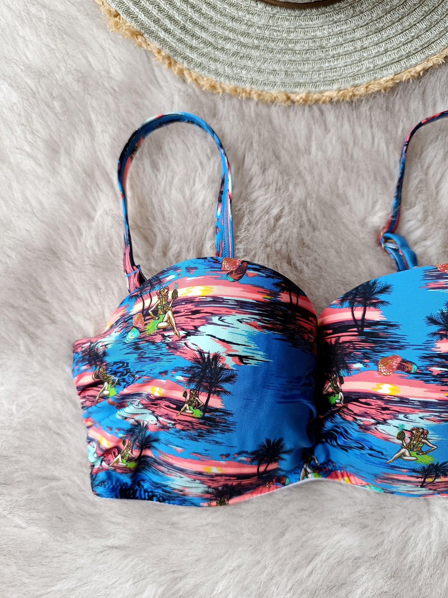Lepel Hawaii bandeau bikini top
