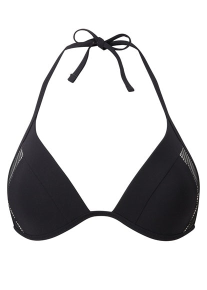 Lepel Helena Black Triangle Bikini Top