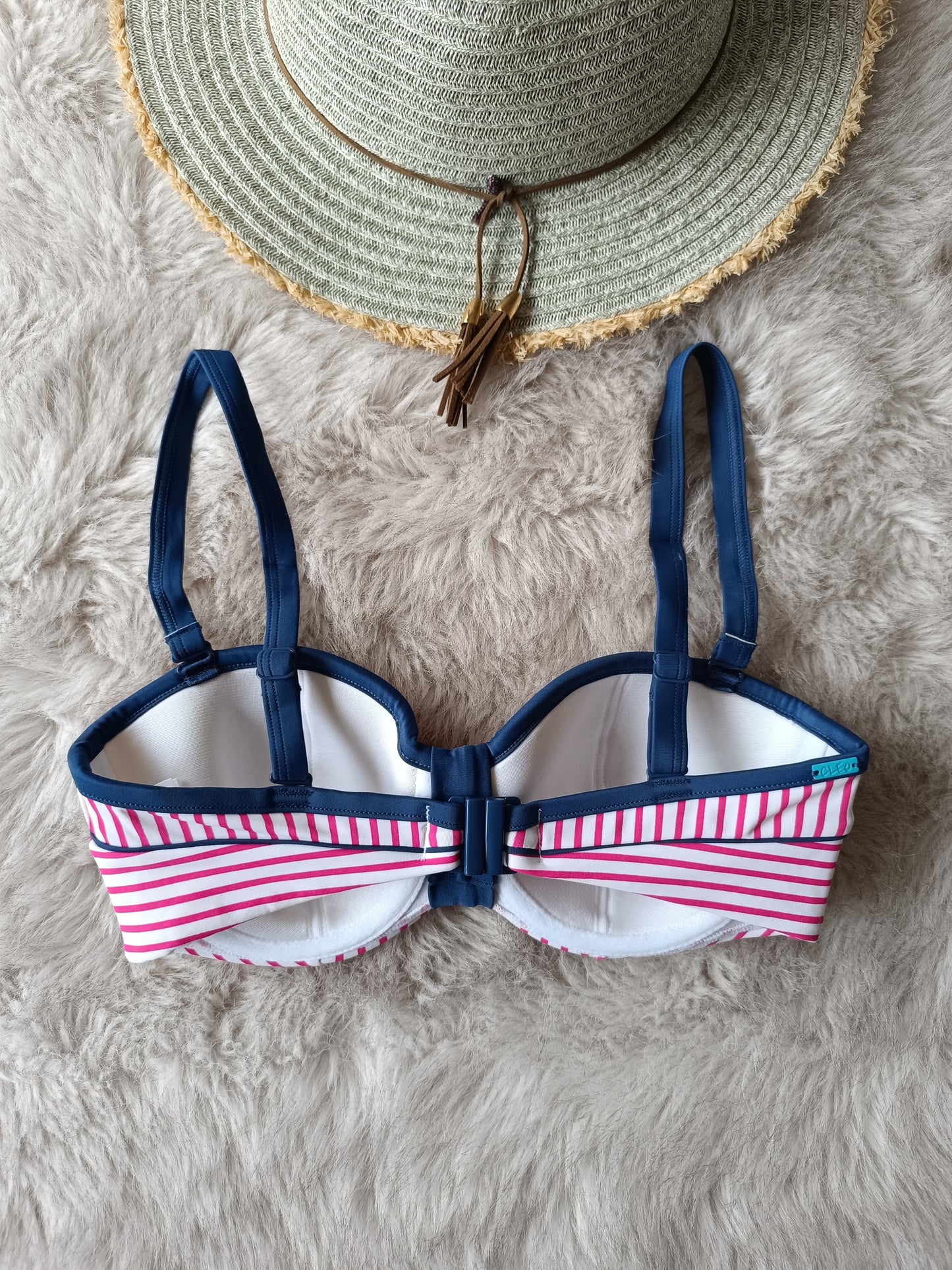 Cleo By Panache Lucille Bandeau Strawberry Top.
