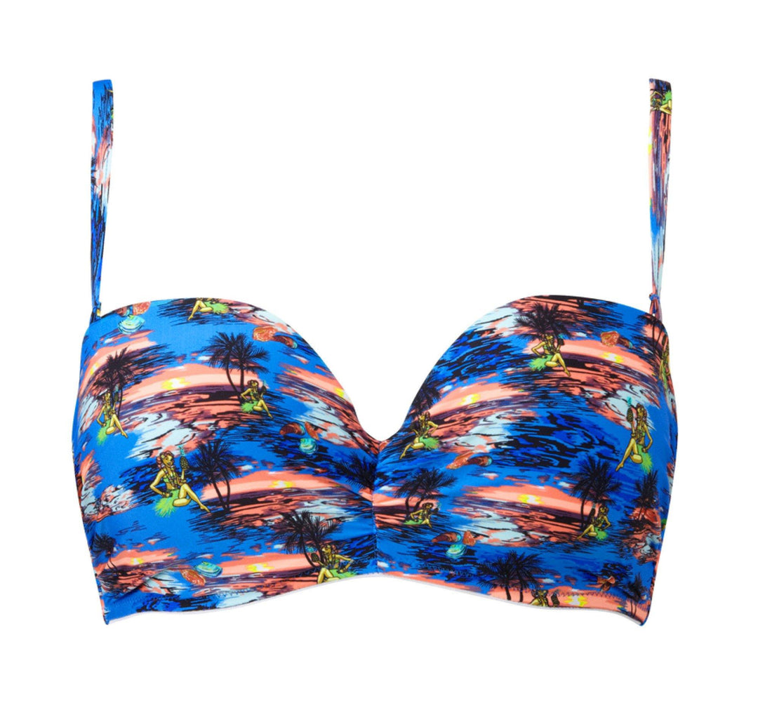 Lepel Hawaii bandeau bikini top