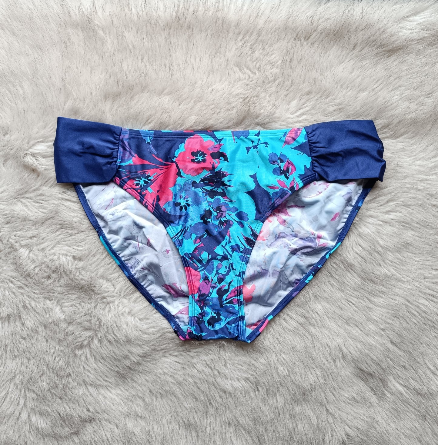 Panache Tallulah Gathered Pant Women's Navy Bikini