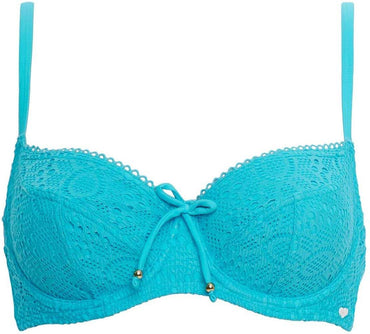 Lepel Summer Days Balconette Blue Bikini Top - Biamonde