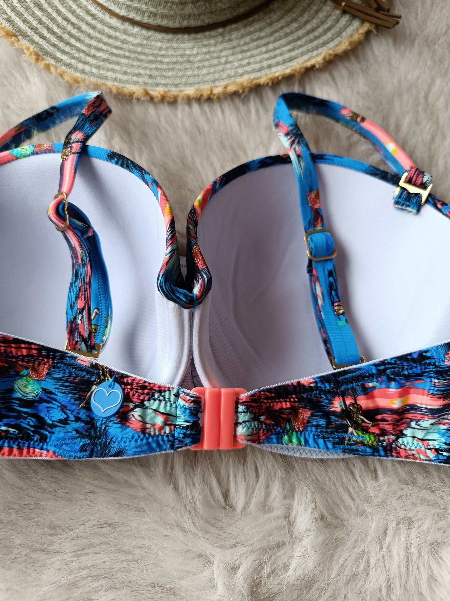 Lepel Hawaii bandeau bikini top