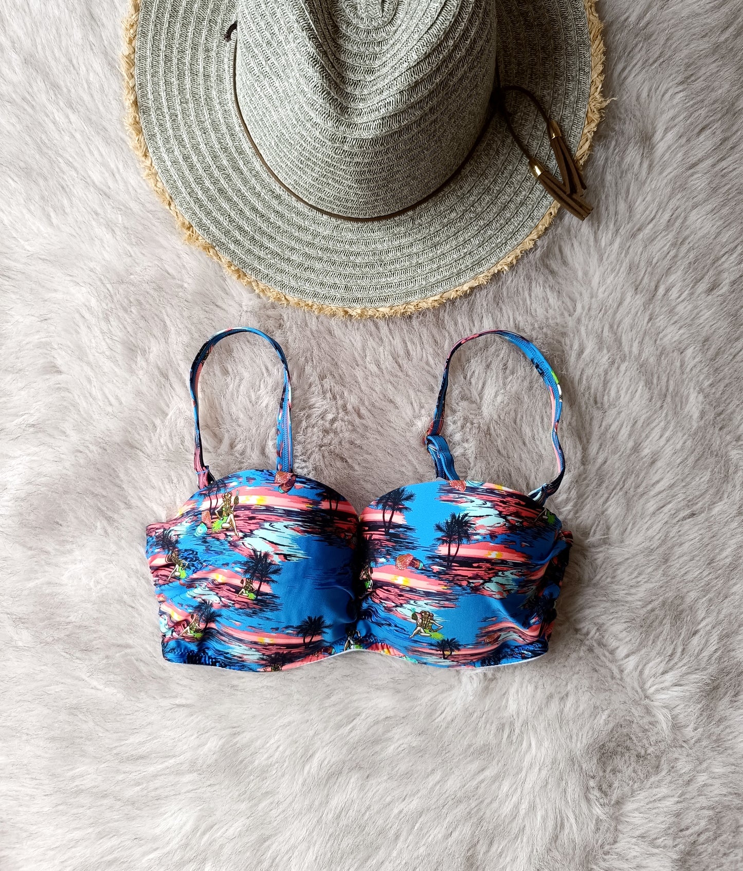 Lepel Hawaii bandeau bikini top