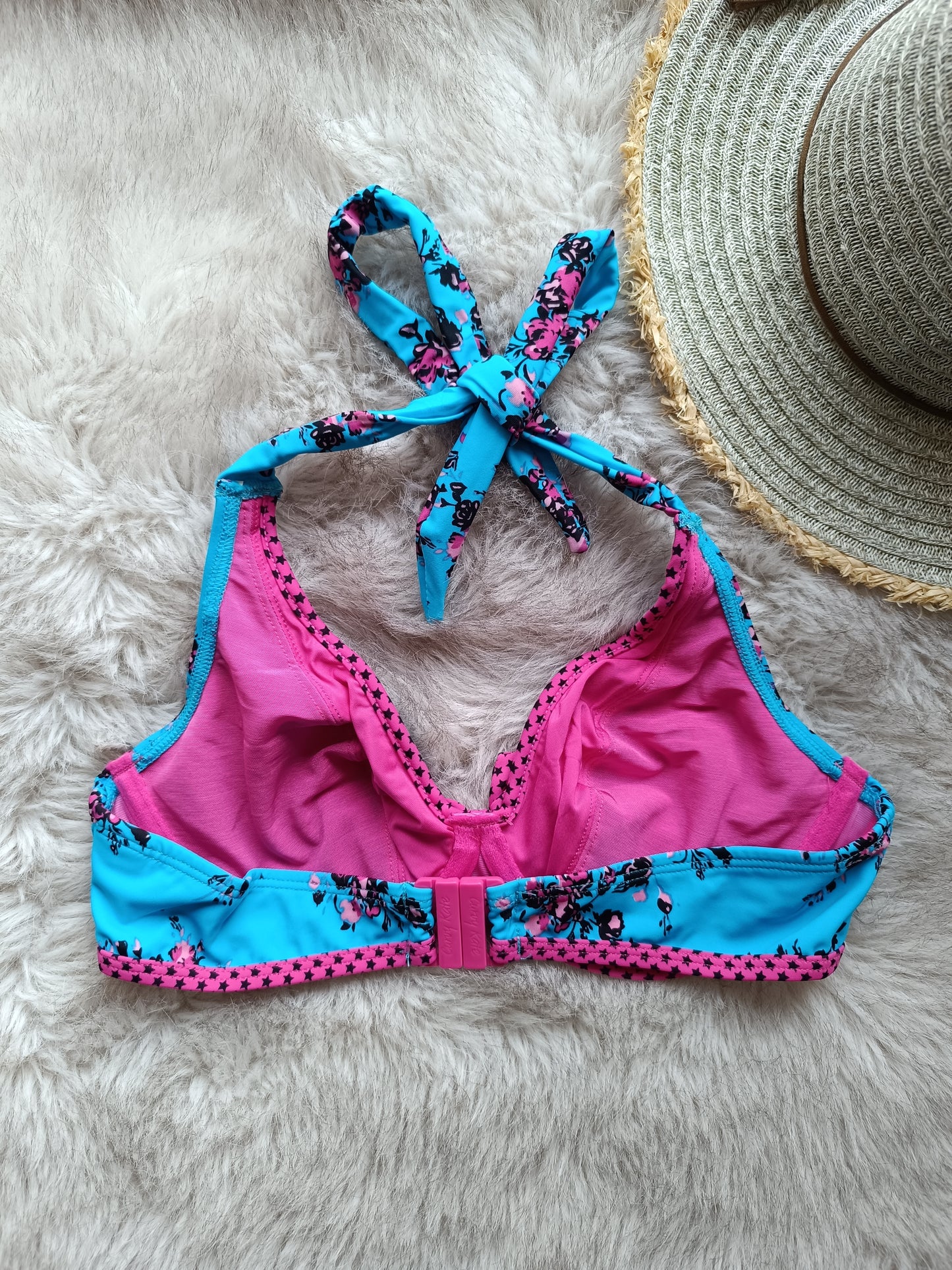 Curvy Kate Beach Bloom Underwired Halterneck Bikini Top