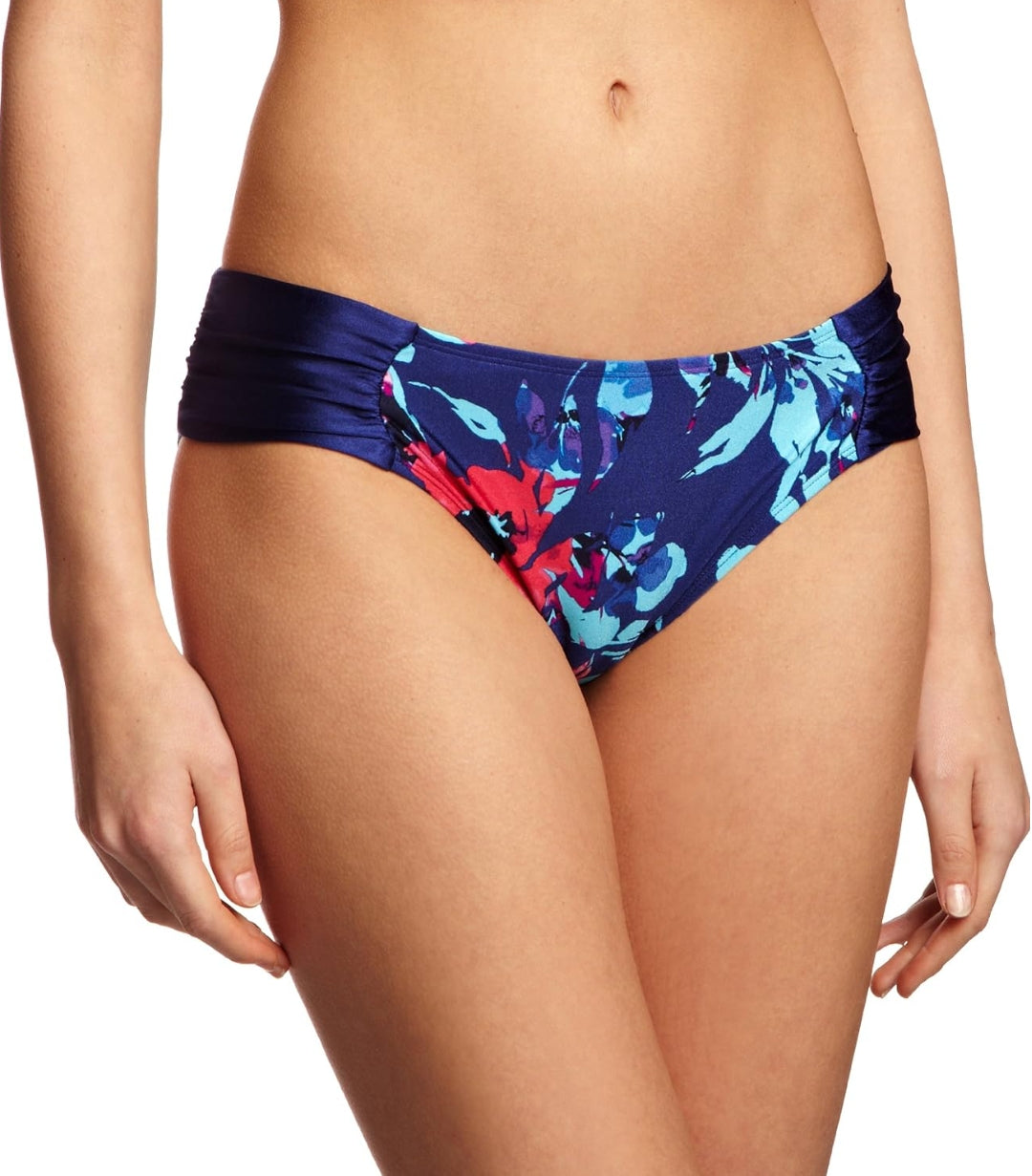 Panache Tallulah Gathered Pant Women's Navy Bikini
