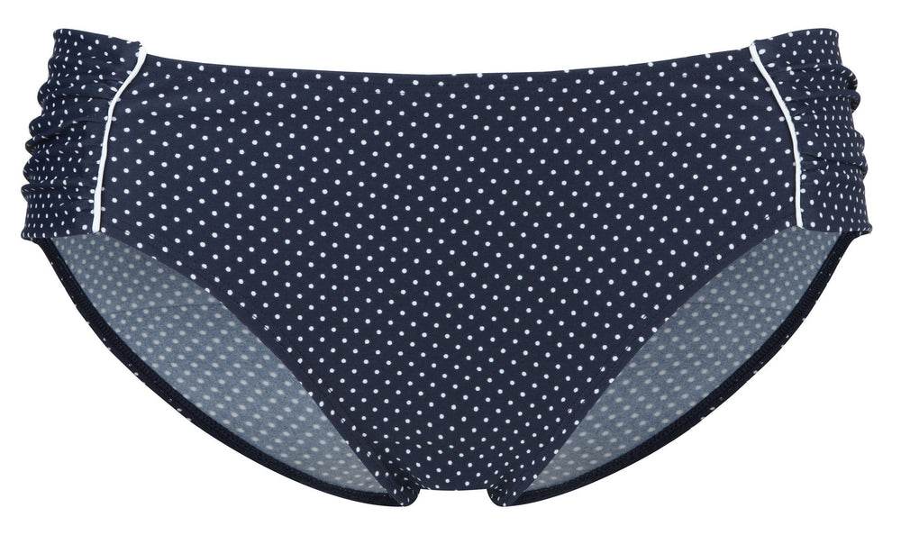 Panache Women's Britt Gathered Bikini Brief Navy - Biamonde