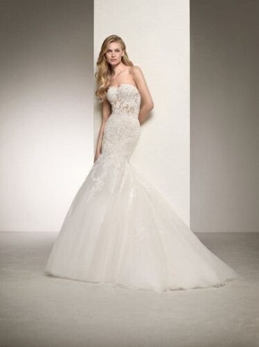 Novella Bridal Pronovias Diosa Ivory Wedding Dress