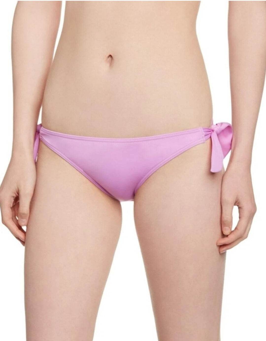 Lepel Bow blue bikini briefs with bow detail swimwear pink