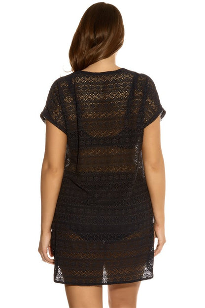 Elomi Kissimmee Black Cover Ups Tunic