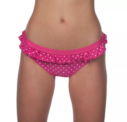 Cleo By Panache Betty Bikini Briefs, Pink Betty Bikini Frill