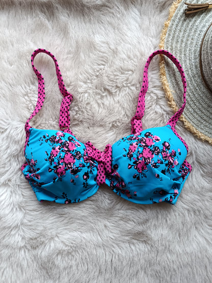 Curvy Kate Women's Beach Bloom Moulded Underwired Bikini Top