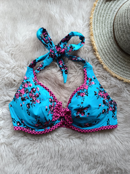 Curvy Kate Beach Bloom Underwired Halterneck Bikini Top