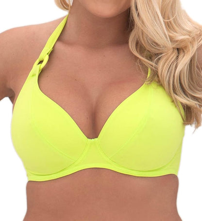 Curvy Kate Ocean Drive Halterneck Bikini Top, Chameleon