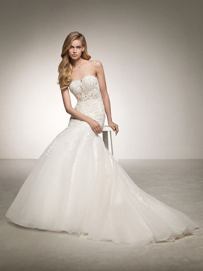 Novella Bridal  Pronovias Diosa Ivory Wedding Dress
